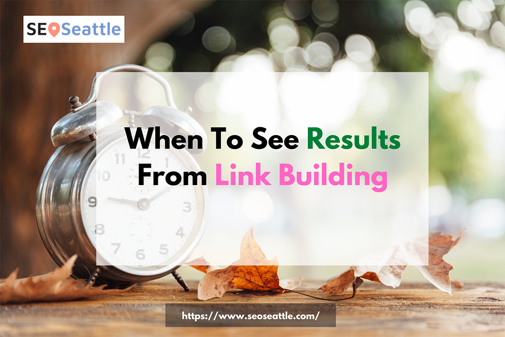 When To See Results From Link Building