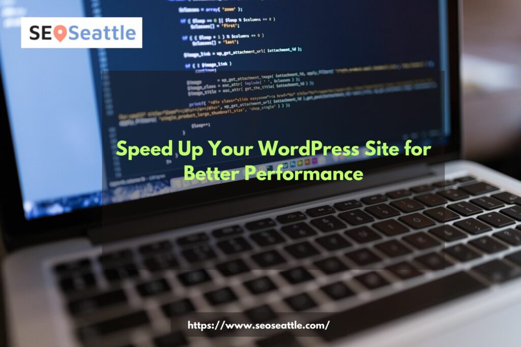 On page speed optimization for a WordPress website