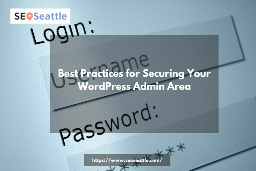 WordPress login interface